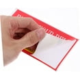 thumbnail image 4 of YISITIAN 60 Pcs Sticker Fasten Your Belt Stickers Fasten Your Warning Fasten Vehicle Sticker Labels Adhesive Sticker Label Copper Plate Stickers Red CJ919-2299, 4 of 9