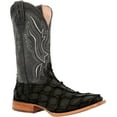 thumbnail image 2 of Durango Mens Premium Exotics Pirarucu Embroidered Square Toe Pull On Cowboy, 2 of 5