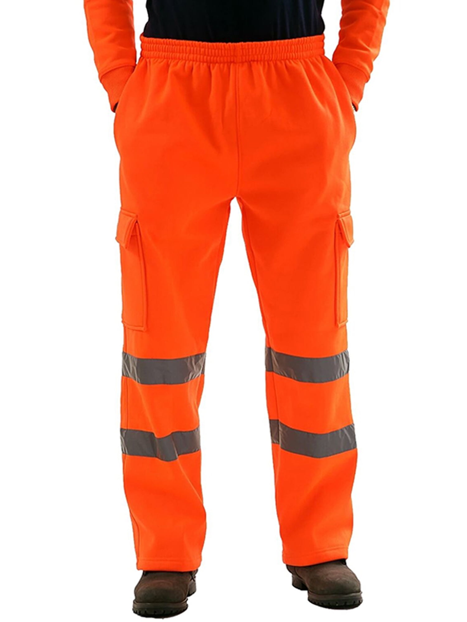 Hi Viz Vis Mens Waterproof Trousers High Visibility Reflective Safety Work Pants Hi Viz Vis Mens Waterproof Trousers High Visibility Reflective Safety Work Pants