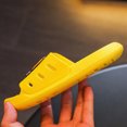 thumbnail image 5 of CAUYDY Big Kids Cloud slides,Boys Girls Slides Non-slip Summer Beach Pool Shoes Toddler Cartoon Slides Sandals Indoor&Outdoor Garden Slippers Shower Shoes(L101-Yellow,10), 5 of 7