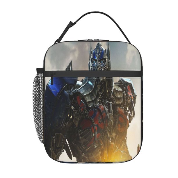 Bolsa de almuerzo Transformers, linda bolsa de almuerzo con aislamiento, contenedor de almuerzo reutilizable, bolsa de almuerzo térmica, bolsa de mano para picnic, viajes al aire libre