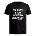 thumbnail image 1 of Playera Camisa Suga The Earth Is Flat Didnt You Bts Yoongi, 1 of 4