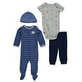 thumbnail image 2 of Carter's Ensemble 4 Pcs pour Bébé Garçons (6 Mois, Blue Shark), 2 of 3