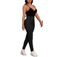 thumbnail image 4 of Women's Plain Regular Black Leggings L (8/10), 4 of 8