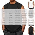 BONIXOOM Mens Tank Tops, Mesh Panel Sleeveless Tank Top Breathable ...