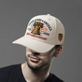 thumbnail image 4 of USA 250th Anniversary Baseball Cap – Patriotic Hat with Bald Eagle Print, Adjustable Independence Day Commemorative Gift for Men & Women, 4 of 5