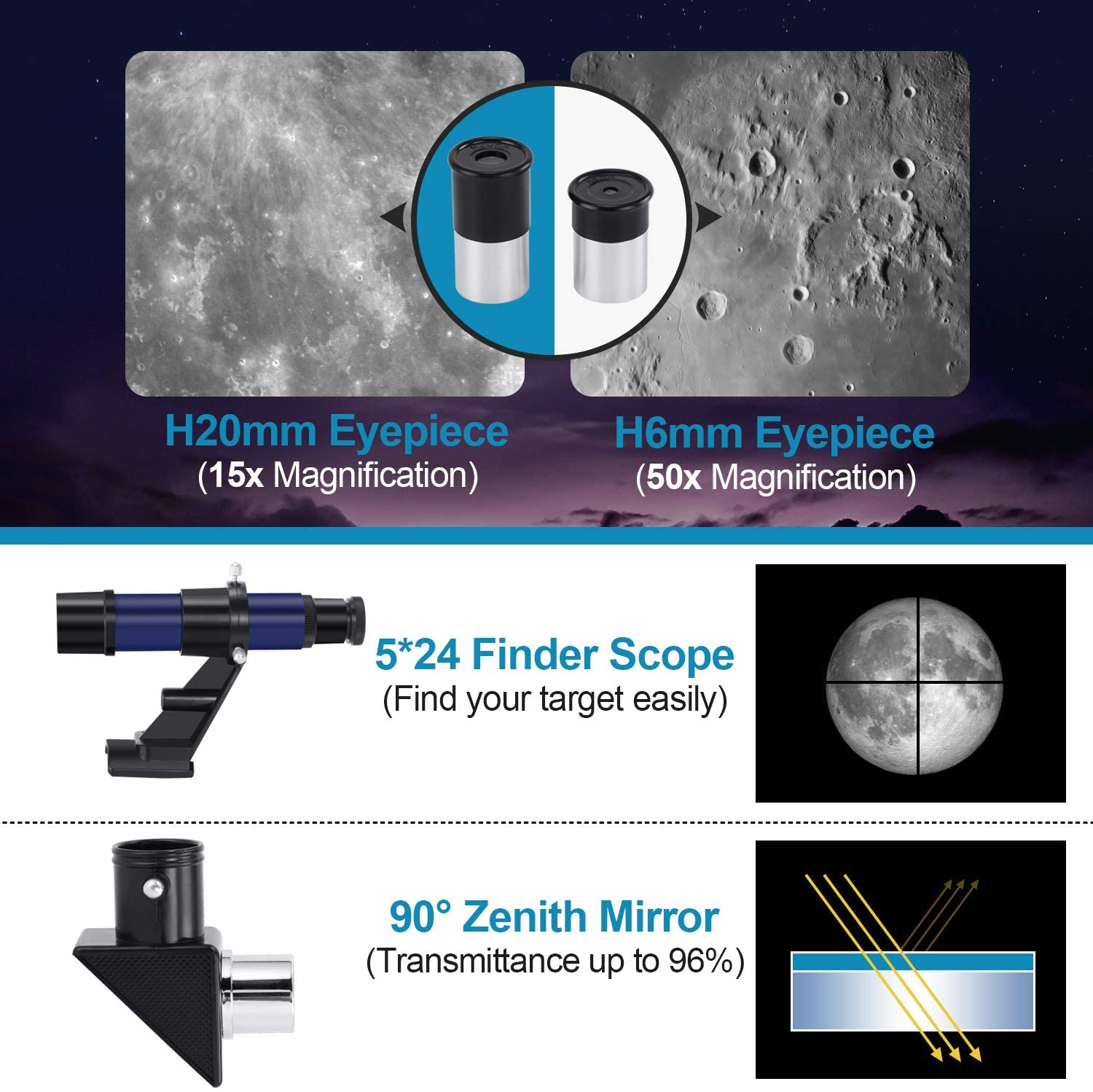 BEBANG 70MM Telescope For Astronomy photo 8