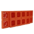 thumbnail image 2 of Bloque de elevación para vehículos recreativos, kit de bloques de nivelación de 5 piezas, almohadilla de bloque nivelador, bloque de nivelación entrelazado, durabilidad extendida, 2 of 12