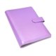 thumbnail image 1 of Cubierta de Carpeta A5 Duradera e Impermeable Carpeta Portátil de Cuero PU con Láser de 6 Anillas para Tarjetas Billetes Dinero Bolígrafos y Documentos ANGGREK  Otros, 1 of 8