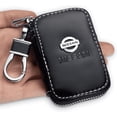 thumbnail image 5 of Nissan Key Car Case, Genuine Leather Keychain with Metal Hook, 5 of 5