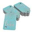 thumbnail image 2 of Inkdotpot Rose Gold Foil Paper Hang Tags Made With Love Text Favor Tags 50 Pack, 2 of 6