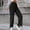 Black, variant on Women High Waisted Cargo Pants Wide Leg Casual Pants 6 Pockets Trousers Casual Pants Women Winter Women Short Pants Casual Tie Pants for Women Casual Solid Drawstring Casual Linen Pants Women Trousers