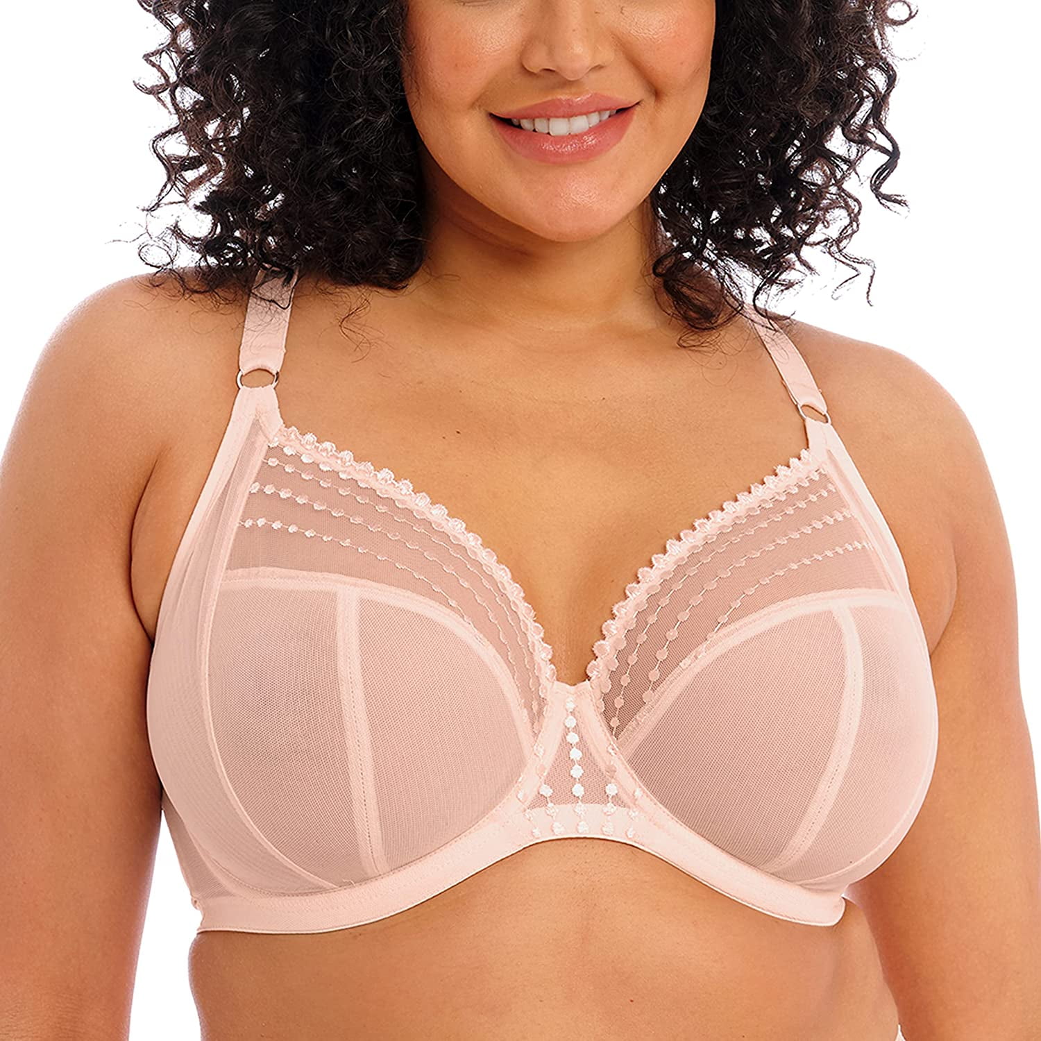 Elomi Women's Matilda Unlined Plunge Underwire Bra with JHook