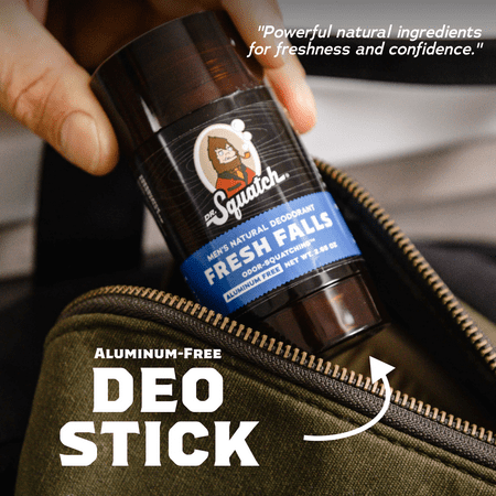 Dr. Squatch Natural Deodorant, Fresh Falls, 2.65 oz