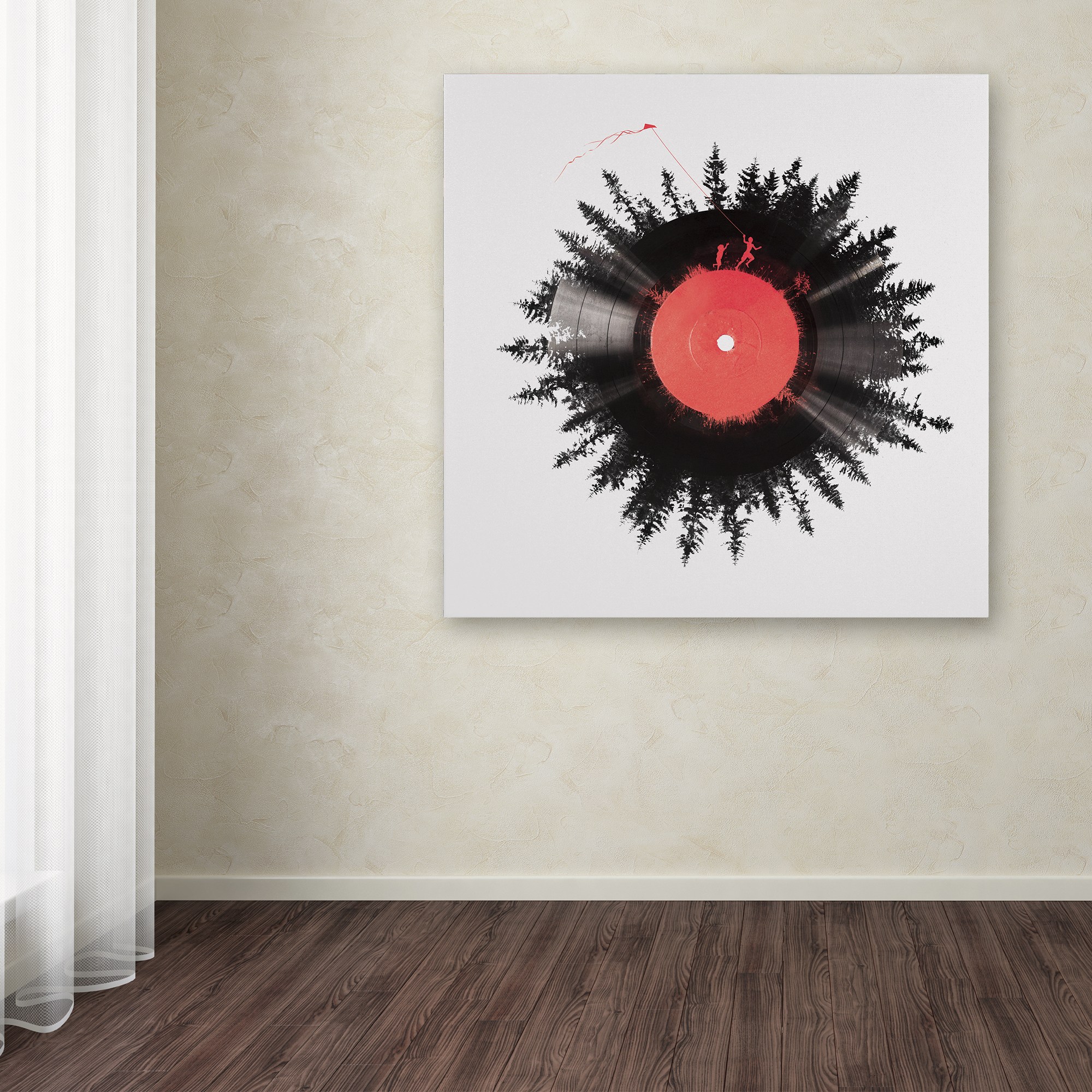 Trademark Fine Art 'The Vinyl Of My Life' Canvas Art by Robert Farkas