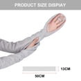 thumbnail image 2 of Guantes largos con protección solar UV, guantes de conducción con protección solar, guantes antideslizantes con protección solar para deportes al aire libre., 2 of 5