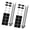 2 sets, variant on 2/3/4 Set Mounting Tie Strap Electric Car Fan Mounting Set Easy Installation Automotive Radiator Fan Mount Zip Ties Clip