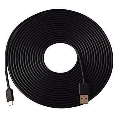 OMNIHIL Replacement (30FT) 2.0 High Speed USB Cable for Wyze Cam 1080p HD Indoor Wireless Camera-(WYZEC2)