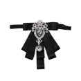 thumbnail image 2 of 2 Piezas De De Imitación s Hombres Traje Pajarita Pre Atada Sunnimix Hombres de boda Bowtie, 2 of 8
