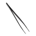 thumbnail image 2 of 5X Black Metal Straight Sharp Tip Tweezer, 2 of 3