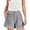 Grey, variant on Women's Summer Sleep Shorts - Double-Layer Cotton Gauze Loose Fit Lounge Pants | Yubnlvae | Shorts Women's Linen Muslin Shorts Beach with Pockets Fashion Casual (Dark blue | L)