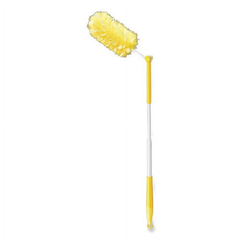 Heavy Duty Dusters with Extendable Handle, Plastic Handle Extends to 3 ft, 1 Handle and 3 Dusters/Kit, 6 Kits/Carton Heavy Duty Dusters with Extendable Handle, Plastic Handle Extends to 3 ft, 1 Handle and 3 Dusters/Kit, 6 Kits/Carton