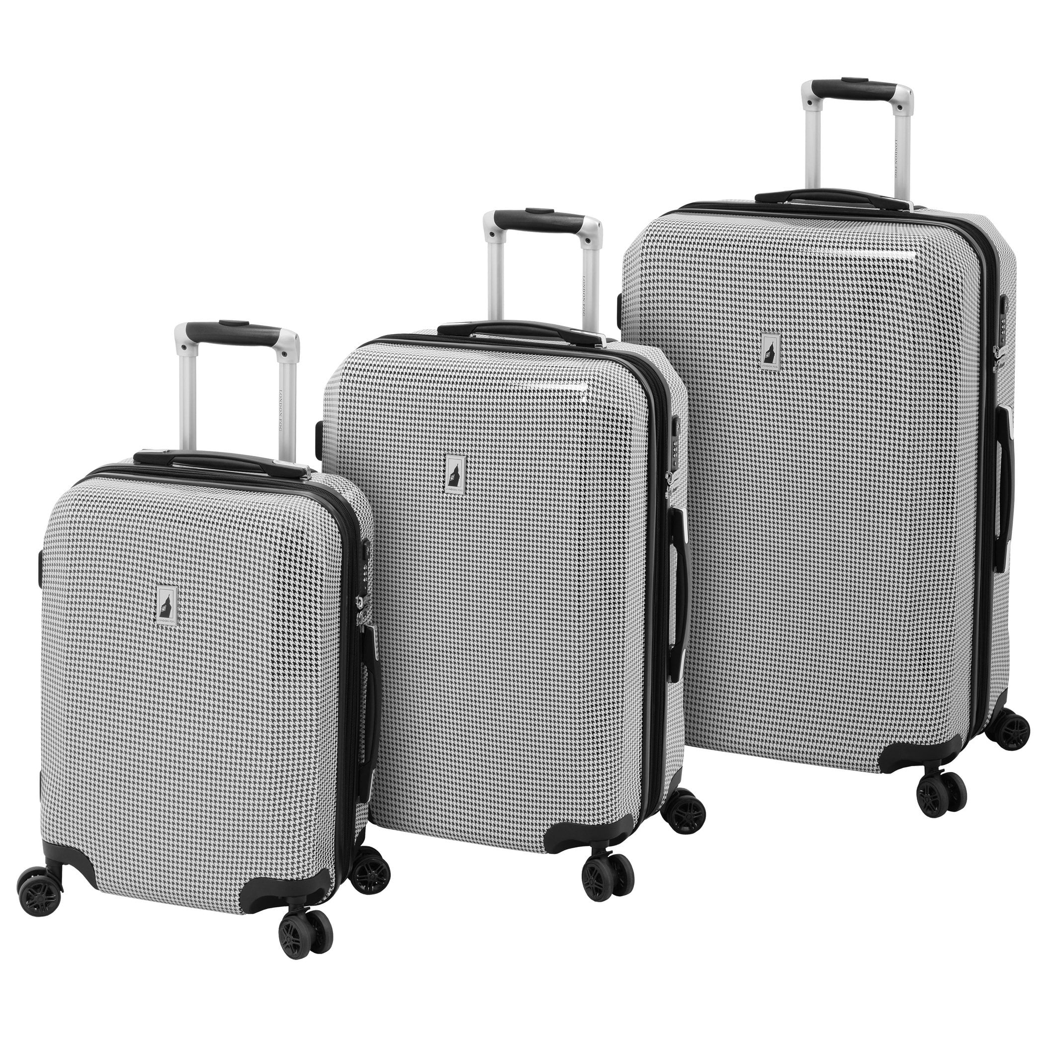 london fog 3 piece luggage set