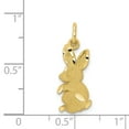 thumbnail image 3 of 10k BABY BUNNY CHARM in 10k Yellow Gold, 3 of 3