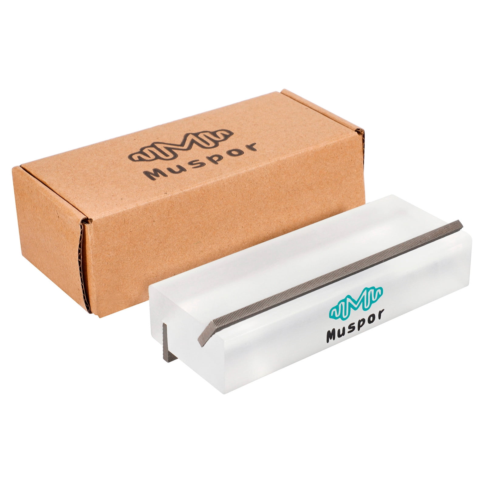Dual-Angle Guitar Fret Filing Tool (35° & 90°) - High Carbon Steel Luthier Crowning File for Fret End Beveling & Smoothing WHITE
