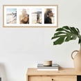 thumbnail image 5 of Natural Finish Collage Frame - White Mat, Holds Four 4x6 Photos , UV Resistant Acrylic, Wall, 5 of 8