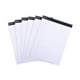 thumbnail image 1 of Bloc de notas legales Mintra PREMIUM BLANCO 6 paq 8.5x11 RAYADO ESTRECHO 50 hojas microperforado papel escuela oficina, 1 of 3