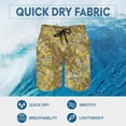 thumbnail image 7 of OUSIMEN Men's Board Shorts Quick Dry Men's Novelty Swimwear with Mesh Mens Briefs, 7 of 7