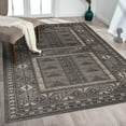 thumbnail image 3 of Luxe Weavers Boho Gray 8x10 Area Rug, Geometric Living Room Carpet, 3 of 5