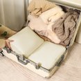 thumbnail image 6 of Large Down Jacket Storage Bag | 40x30x18cm Travel Compression Organizer for Clothes Underwear | Hand Luggage Packing Cube | 1-Piece Pink Beige Gray Blue, 6 of 6