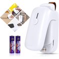 thumbnail image 1 of Handheld Heat Vacuum Sealer, 2 In 1 Heat Sealer And Cutter With Lanyard, Black, 1 of 5