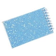 thumbnail image 6 of Twin-Wire Binding Notepads 20 Sheet Unlined Pocket Notepads Wirebound Sketchbook with Sequins Covers for Writing Drawing, 6 of 7