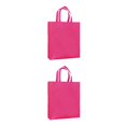 thumbnail image 1 of Decodeary Reusable Eco-Shopping Bag Folding Eco-Friendly Shoulder Storage Bag Mei red 2Set, 1 of 5