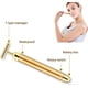 thumbnail image 2 of Beauty Bar 24k Golden Massage du visage du visage, T-Shape Electric Face Massager Arm Eye, 2 of 5