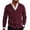 01Wine, variant on Dwelliawo Sweaters for Men V Neck Casual Button Down Knitted Sweater Wool Cardigan Sweaters Long Slevee Lightweight Sweater with Pockets Autumn Clothing Dark Green L
