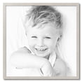 thumbnail image 2 of ArtToFrames 29" x 29" Slanted Lip White Picture Frame, 29x29 inch White Wood Poster Frame (WOM-4825),  Pack, 2 of 7