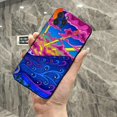 thumbnail image 1 of Funda de teléfono de arte psicodélico colorido para iPhone 8, 7, 6, 6S Plus, X, SE, 2020, XR, XS, 14, 11, 12, 13, Mini Pro Max Fivean unisex, 1 of 2
