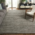 thumbnail image 2 of SAFAVIEH Rag Rug Lacework Distressed Area Rug, Dark Green/Black, 8' x 10', 2 of 10