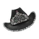 thumbnail image 5 of Disfraz de para Halloween Sombrero Vaquero para Mujer niñas disfraz accesorios festivo decoraciones,negro Sunnimix Sombrero de vaquero, 5 of 8