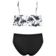 thumbnail image 2 of Madre e Hija Traje de baño Traje de baño Familiar Bikini con Volantes Coco Negro 8 Años Coco Negro 8 Años Xishao ropa, 2 of 2