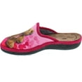 thumbnail image 2 of SC Home Collection Womens 18017 I Heart Teddy Cozy House Slippers Made in Europe, 2 of 4