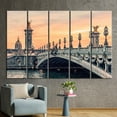 thumbnail image 5 of Paris Landscape Wall Art, View Printed Canvas, Landscape Poster, Alexandre III Bridge, Paris Travel Canvas Art, Sunset In Paris Canvas Art, Canvas Wall Decor - Black Framed, 5 of 9