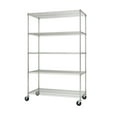 thumbnail image 6 of TRINITY EcoStorage® 5-Tier Commercial Wire Shelving Rack, 48x24x72 - NSF, 6 of 7
