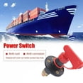 thumbnail image 2 of Interruptor De Batería Interruptor de batería Interruptor de corte de energía de batería de 12 V Giratorio para Auto Camión Barco (4 agujeros), 2 of 5