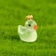 thumbnail image 5 of Xihbxyly Patito Luminoso, Miniadornos de Resina, Colores Brillantes, Detalles Realistas, Perfecto para Decorar Plantas, Manualidades, Decoración de Fiestas, Tamaño 2 X 1,7 Cm., 5 of 5