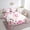 Pink Purple White, variant on Erosebridal Twin Bed in a Bag Initial Letter Comforter Set with Sheets 7Pieces All Season Bowknot Alphabet Bedding Sets with Comforter,Pillow Sham,Flat Sheet,Fitted Sheet and Pillowcase